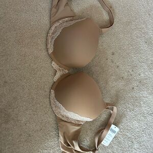 Soma Memorable Bra Soft Tan size 32D.